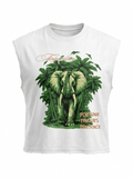 The Green Elephant Tank Top