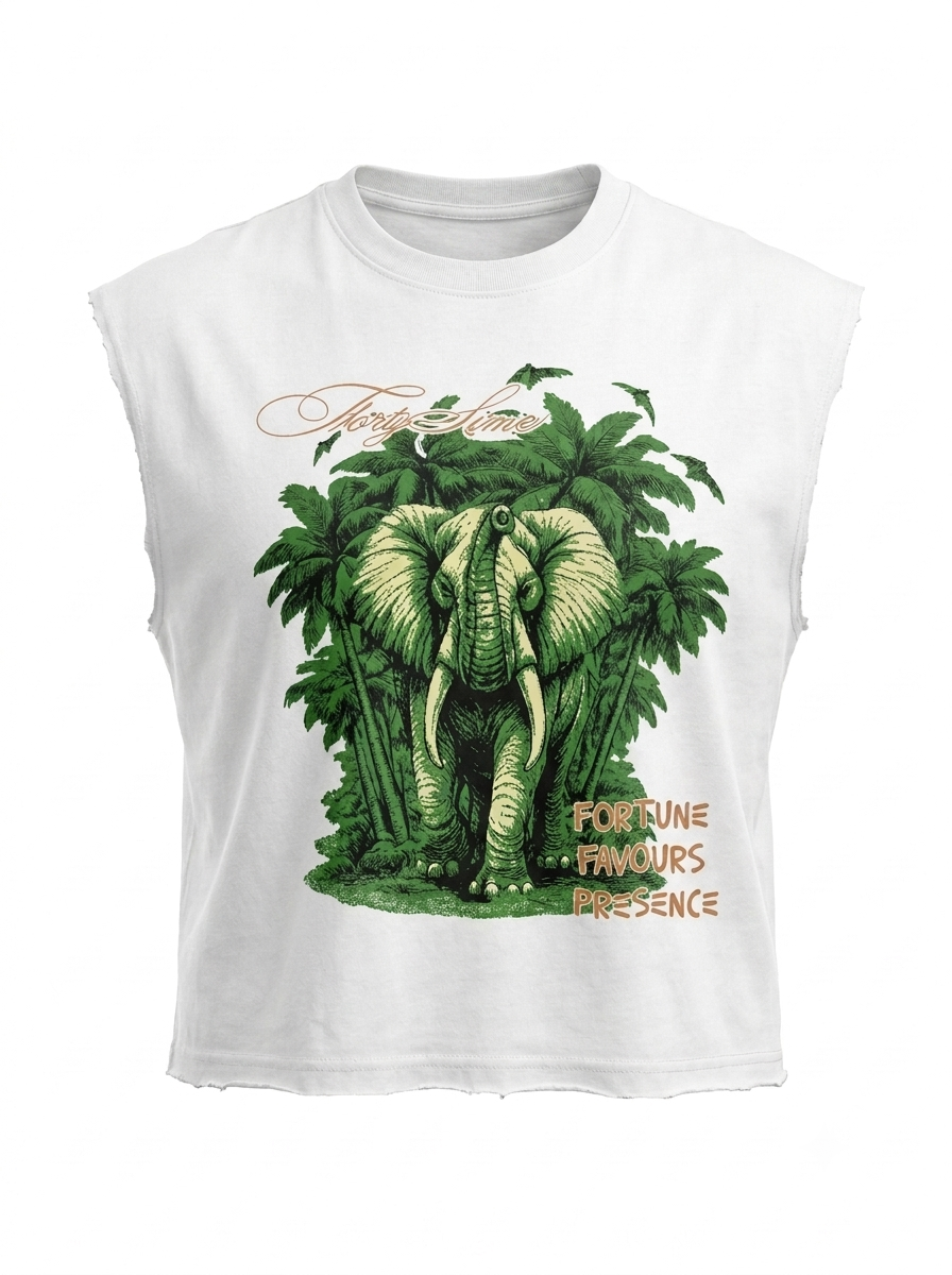 The Green Elephant Tank Top