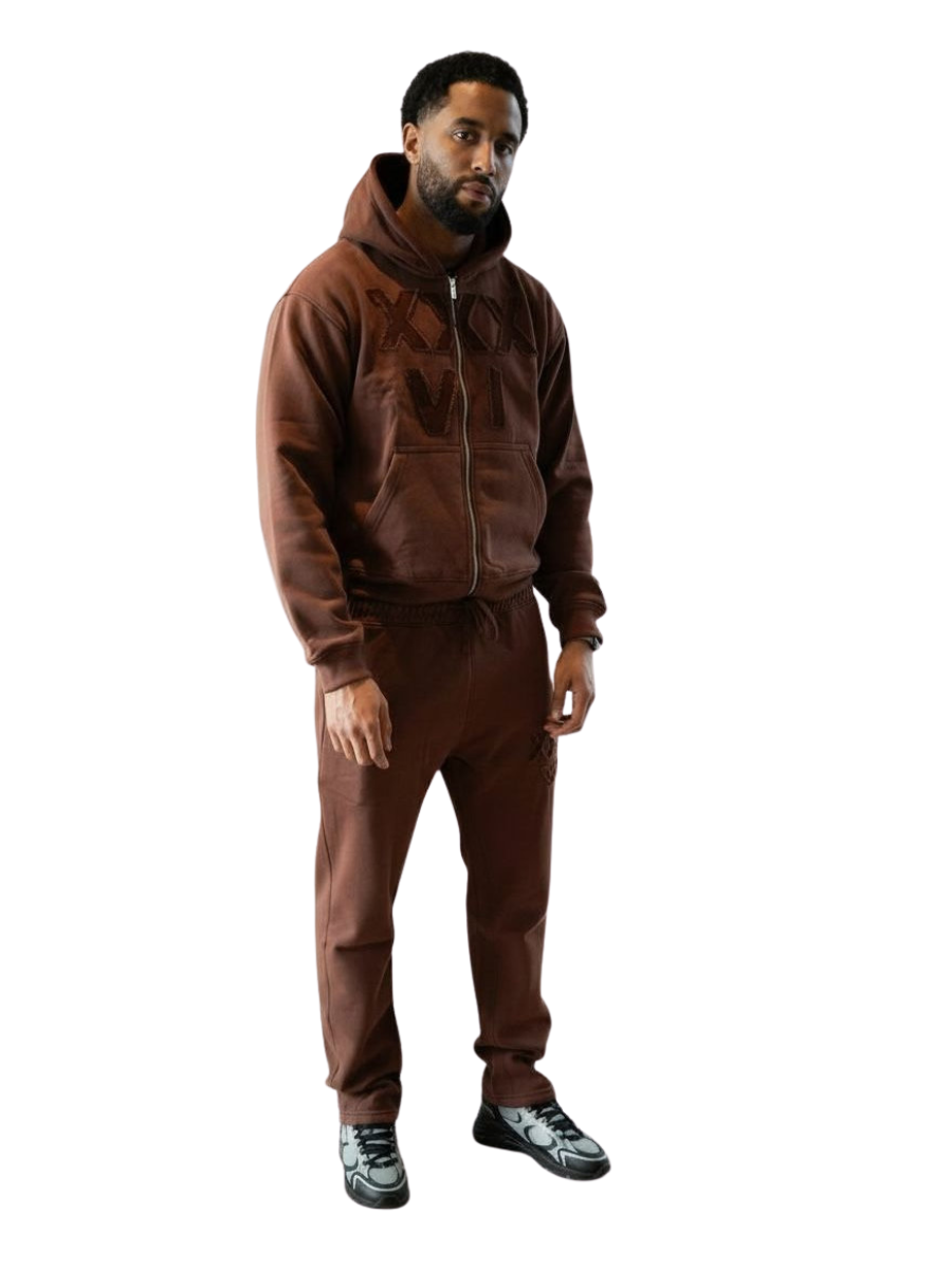 XXXVI Brown Tracksuit