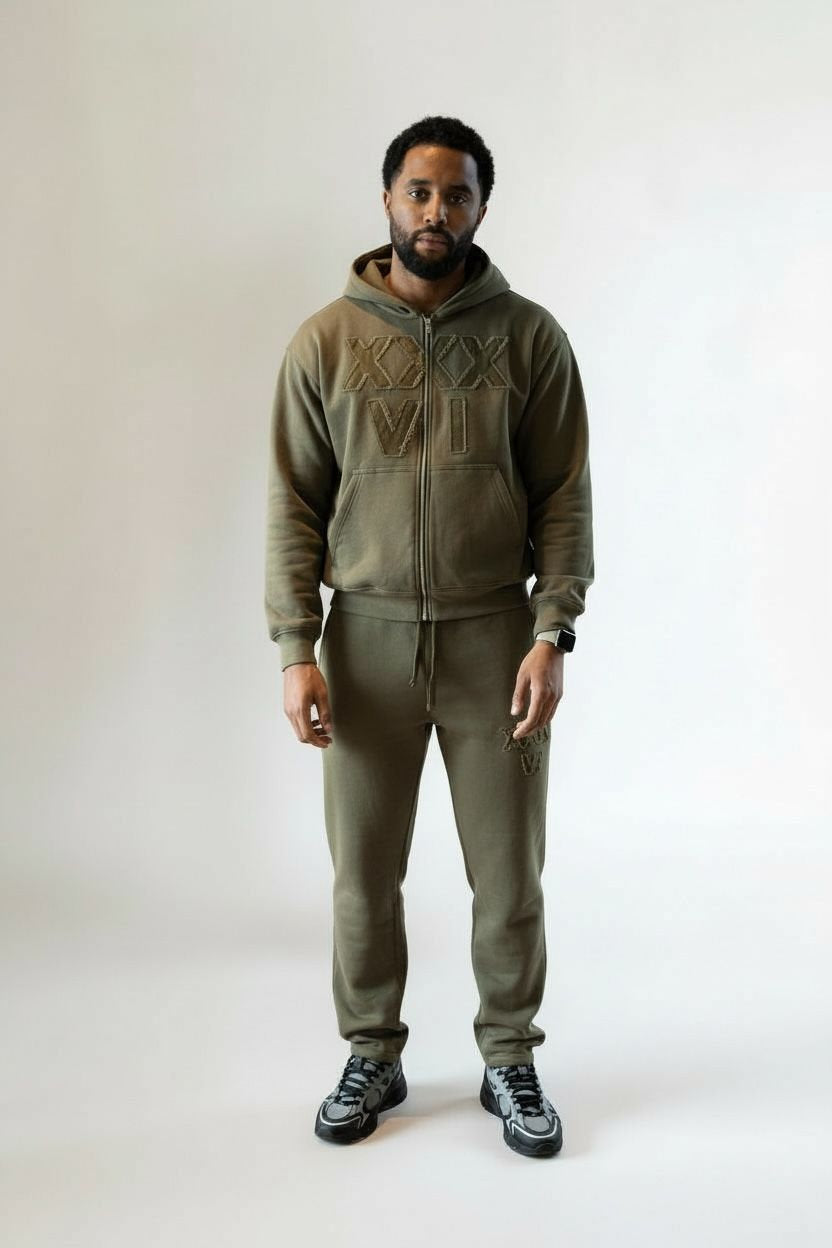 XXXVI Olive Tracksuit