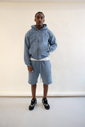 XXXVI Blue Shorts Set